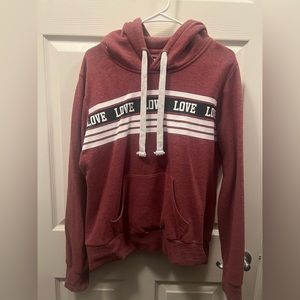 Reflex Hoodie - “LOVE” size XL - Used and in good condition